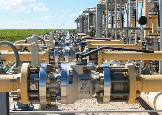 Large machinery from Duhig Stainless at an industrial plant