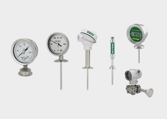 Sanitary instrumentation for the food & beverage industries.