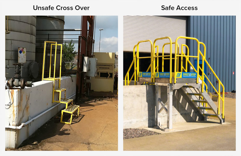 Prefabricated Steel Commercial Stairs - ErectaStep