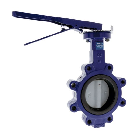 Resilient metal seted butterfly valve from Nibco