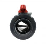 Thermoplastic valve for high-purity application