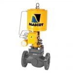 Mascot Linear Globe Valve for industrial flow control.