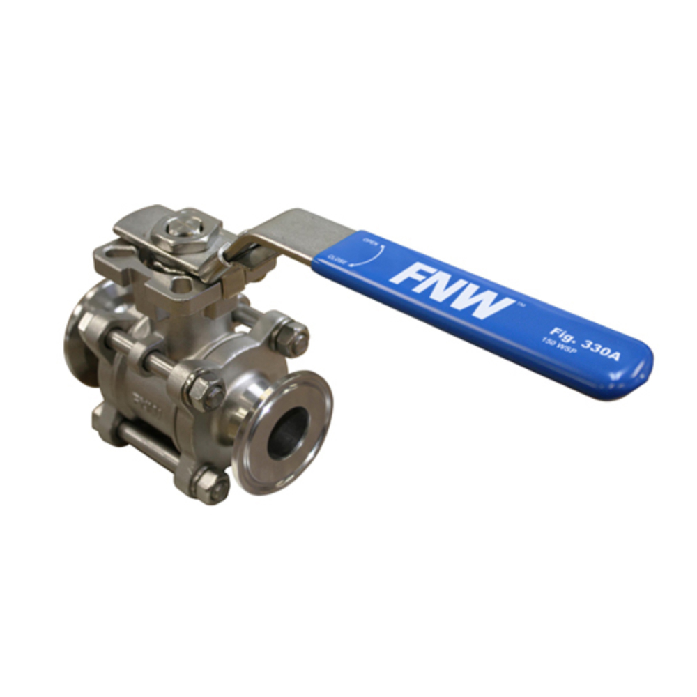 Stainless steel sanitary valve from FNW