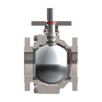 Ladish metal seated valve for industrial flow control