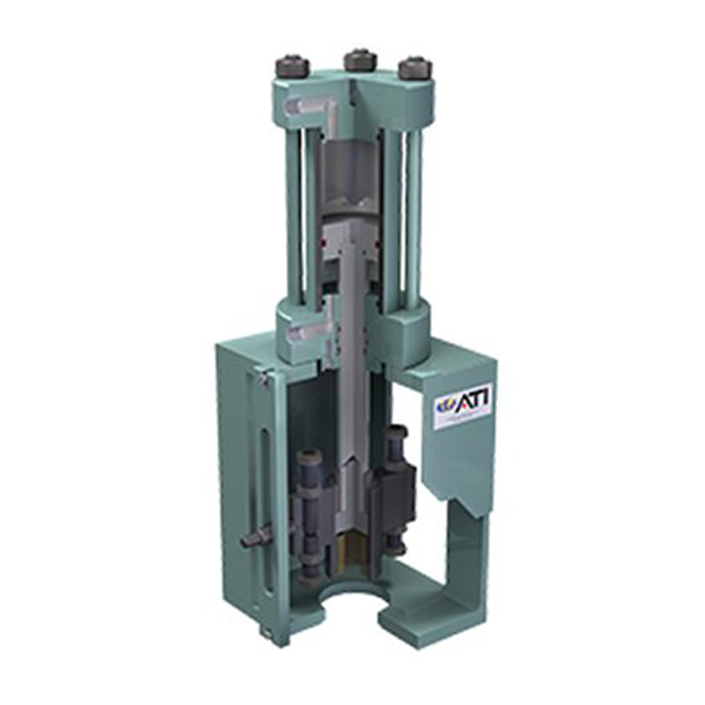 Hydraulic actuator for industrial flow control.
