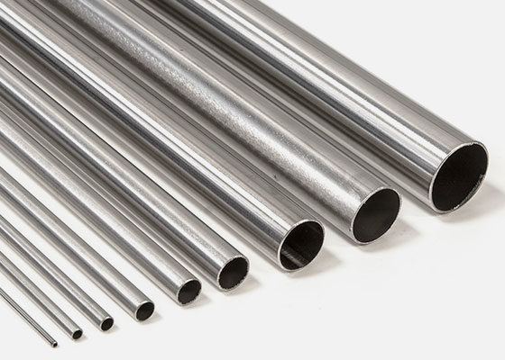 304 and 316 stainless steel tubing and pipe for industrial food and beverage facilities
