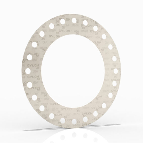 An expanded and filled PTFE gasket