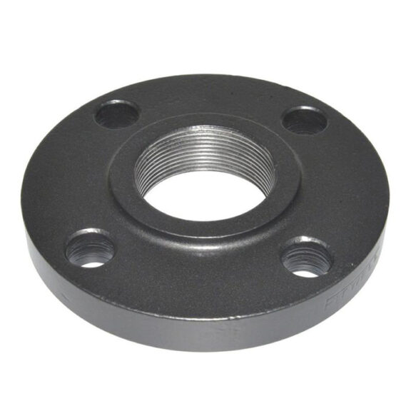 Carbon steel flange which is commonly used in the oil & gas industry.
