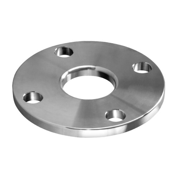 Stainless steel flange from Ferguson Industrial.