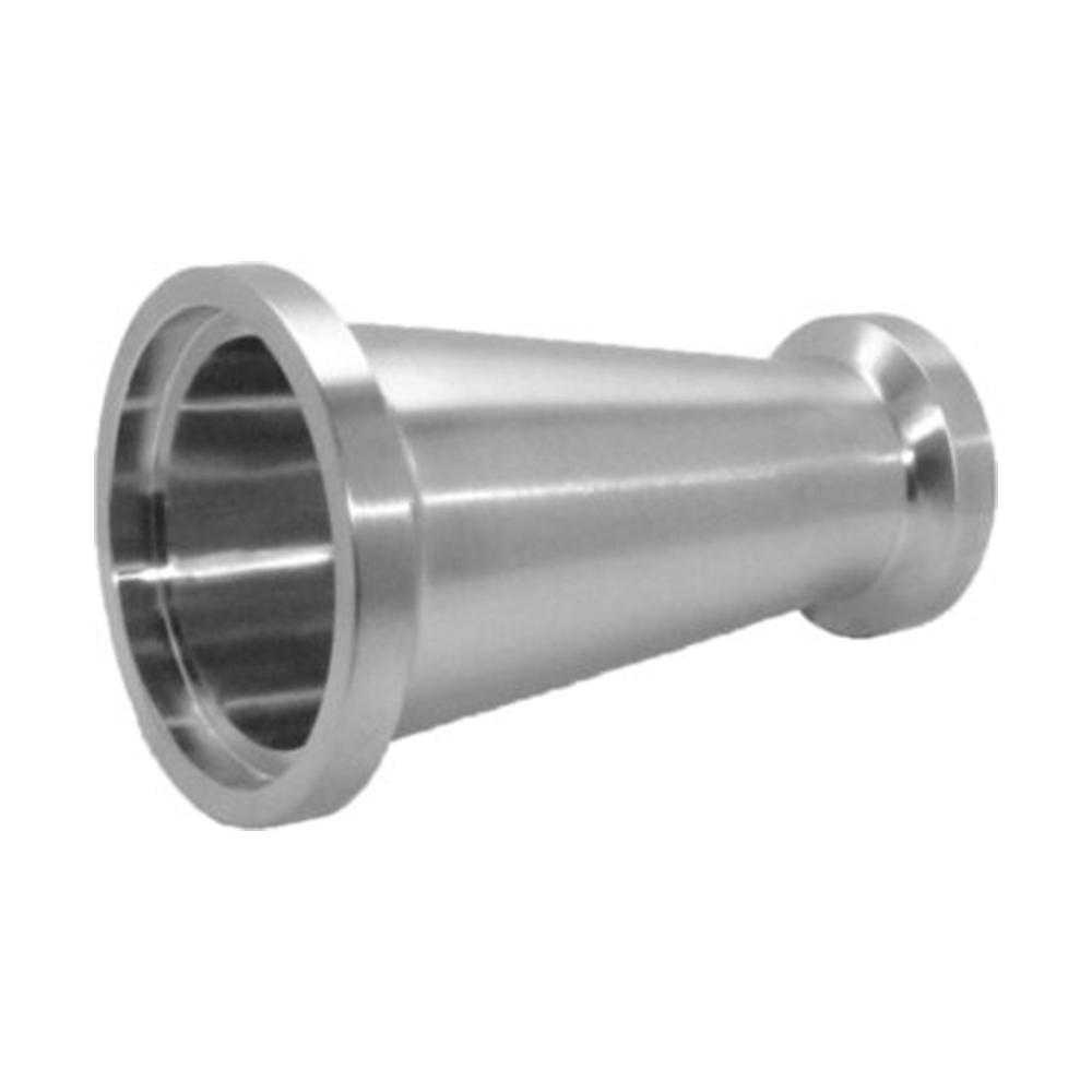 Reducers for sanitary piping applications.