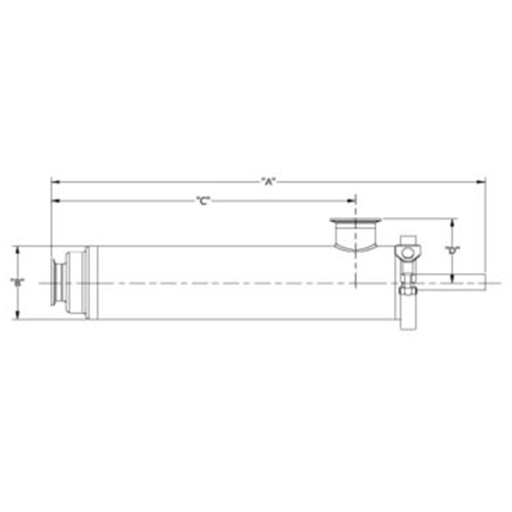 Side-Inlet Strainer, Short Length Style