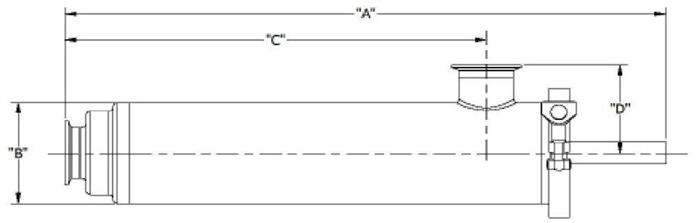 washdown stations washdown equipment side inlet long length style