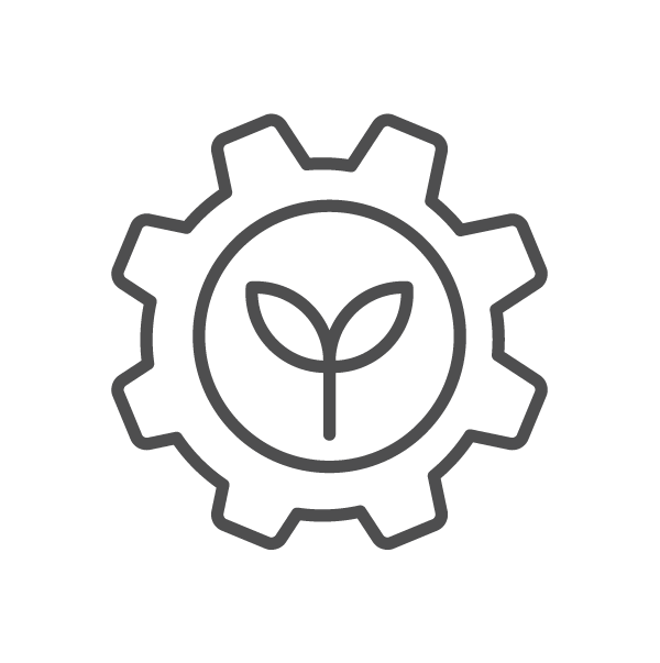 Packaging-Sustainability and material optimization icon