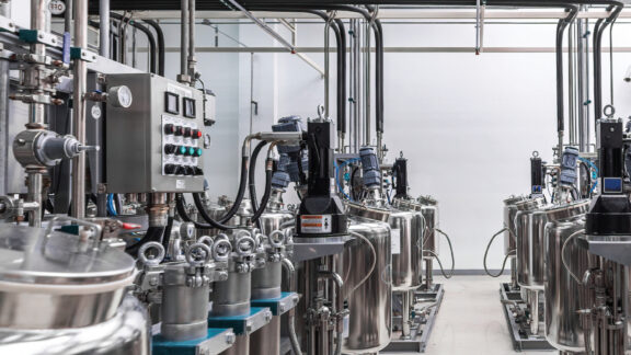 Biopharmaceutical manufacturing equipment